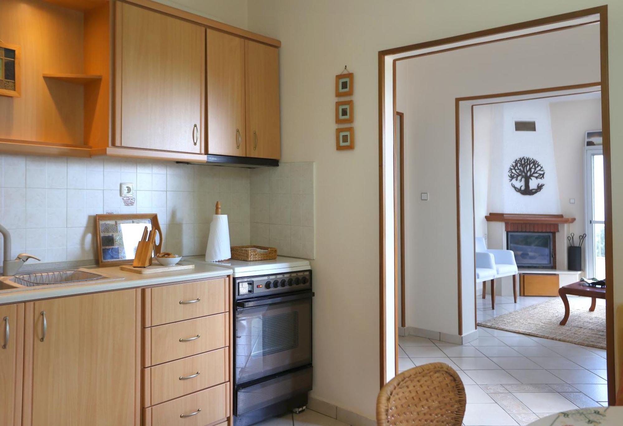 Olympus Beach Aigani Family House Ngoại thất bức ảnh